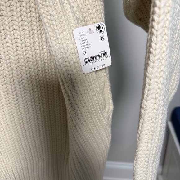 Free People Swim Too Deep Cream Women's Cardigan NWT - Picture 6 of 9